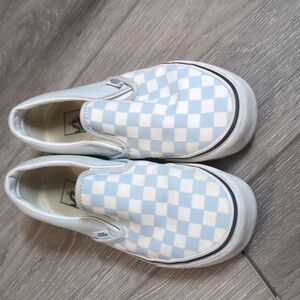 checkered vans